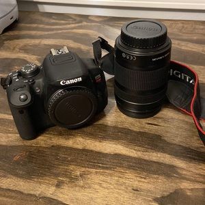 Canon EOS Rebel T5i Digital SLR Camera with Canon Macro Lens